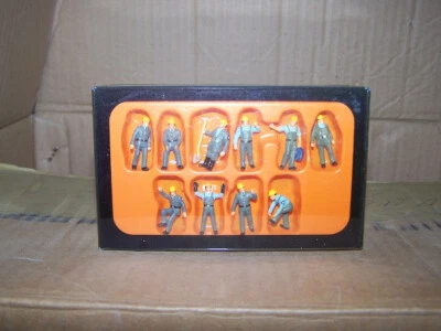 PREISER 10220 10  THW Helfer mit Zubehör in ungeöffneter Ovp. 1:87 - Bild 1 von 3