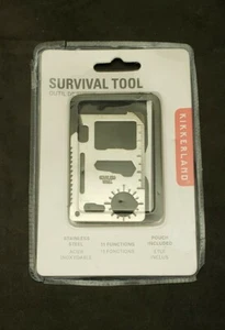 Kikkerland Classic Multi-Survival Tool - Saw Blade/Opener/Ruler/Wrench #CD401 - Picture 1 of 2
