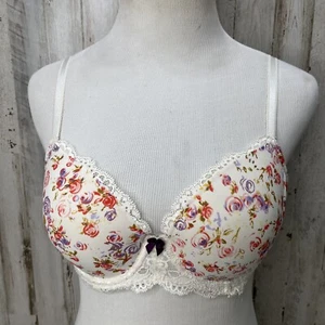 Victoria Secret VS Dream Angels Underwire Lined Demi Rose Bra Size 34D X14 - Picture 1 of 10