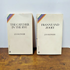 Lot of 2 J.D. Salinger Novels, The Catcher In The Rye & Franny and Zooey, 1991