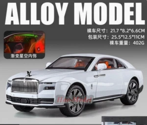 1:24 Rolls-Royce Spectre Car Model Alloy Diecast Hobby Toys Birthday Kids Gifts - Picture 1 of 23