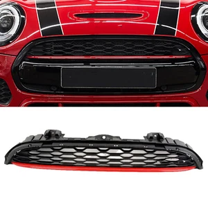 Malla de rejilla de parachoques delantero de auto para Mini Cooper F55 F56 F57 JCW 2014-UP negro rojo - Imagen 1 de 7