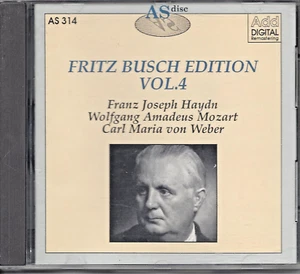 FRITZ BUSCH Edition Vol 4 - Haydn / Mozart / von Weber - Danish Radio Sym. Orch. - Picture 1 of 2