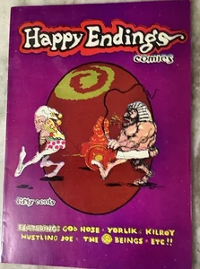 Happy Endings Comics Underground Rip Off Press  1969 Comic Book - Picture 1 of 9