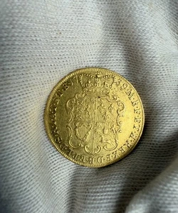 Stunning 1739 George II Two Guinea Gold Coin - Picture 1 of 2