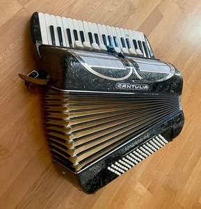 Akkordeon Cantulia Sonatina 4BV – 96 Bass – mit Koffer & Notenbüchern - Bild 1 von 11