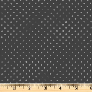 Chicken Scratch Black Polka Dot Cotton Fabric Sale 5728 DS Fabric by half yd - Bild 1 von 2