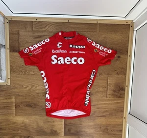 Cannondale Saeco Kappa 3/4 Zip Racing Jersey Casse Rurali Trentine Short Sleeve - Picture 1 of 10