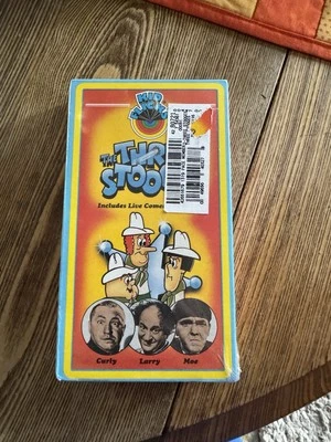 The Three Stooges (VHS, French) SEALED - Image 1 of 4