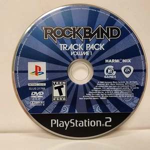 Rock Band Track Pack Volumen 1 Sony PlayStation 2 PS2 Solo Disco - Imagen 1 de 7