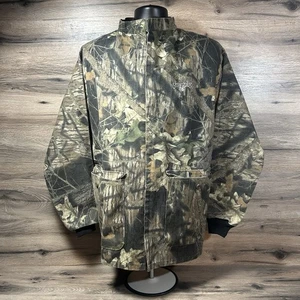 Vintage Scent-Lok Hunting Jacket Camo Field Coat Full Zip Men’s Large - Picture 1 of 11