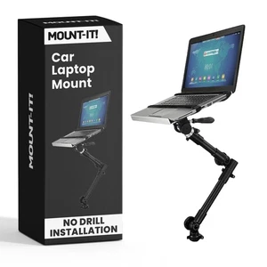Portable Laptop Mount For Cars Trucks And Suvs Adjustable No Drill Installation - Picture 1 of 9