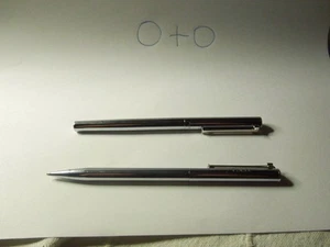 TIFFANY & CO Executive T-Clip Stifte - Silberfarben Edelstahl Monogrammiert F.X.S. - Bild 1 von 18