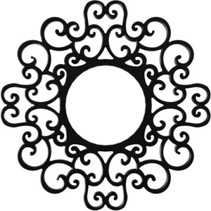 1 in. x 32 in. x 32 in. Reims Architectural Grade PVC Pierced Ceiling Medallion - Picture 1 of 9