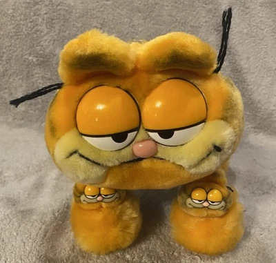 "Pijama United Syndicate Garfield 14"" cuello años 80 RARO etiqueta inferior está rasgado" Foto 1 de 4