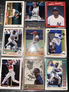 9 Karten Lot Deion Sanders Falcons Cowboys 49ers Braves Reds A50 - Bild 1 von 1