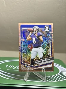 2023 Panini Donruss Optic Lamar Jackson Bronze Mojo Prizm 15/35 #14 - Picture 1 of 2