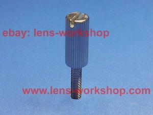 Tornillo de pulgar cromado M4 x 13 mm de longitud, perilla ranurada larga - Imagen 1 de 1