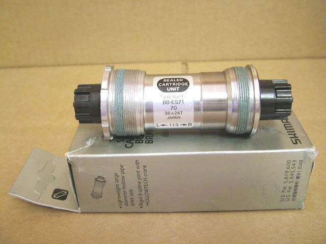 New-Old-Stock Shimano Deore XT Octalink (BB-ES71) Bottom Bracket (70 x 113 mm) - Image 1 of 1