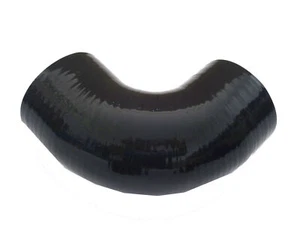 90 DEGREE ELBOW 3.5" SILICONE REDUCER INTAKE/INTERCOOLER COUPLER HOSE - Picture 1 of 2