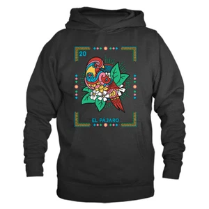 EL PAJARO LOTERIA CARD GRAPHIC HOODIE - Bild 1 von 10