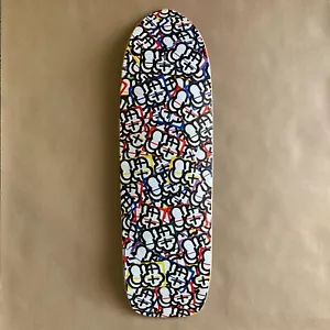 MQ signierter Aufkleber Collage Original Graffiti Kunst Skateboard Deck Mkue Mqizm selten - Bild 1 von 9