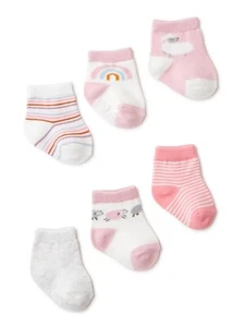 Child Of Mine von Carter's 6 Paar Mädchen Socken NEU 0-6M - Bild 1 von 1