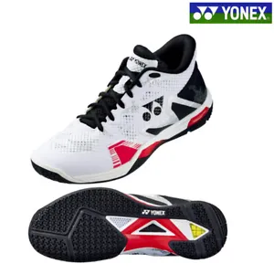 YONEX Badminton Shoes POWER CUSHION ECLIPSION Z MID White/Black SHBELZ3MD Unisex - Picture 1 of 6