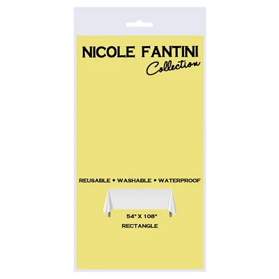 4 manteles de plástico rectangulares para cumpleaños boda fiesta 54" x 108" Foto 1 de 4