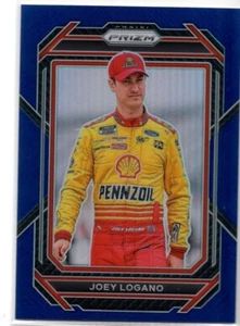 2023 Prizm Nascar Racing Joey Logano blau Prizm parallel SP Nr. 11 #11 #/499 - Bild 1 von 2