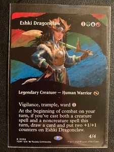 Eshki Dragonclaw (Borderless) - Tarkir: Dragonstorm (TDM) - Picture 1 of 1