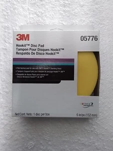 3M 05776 Hookit 6 Inch Disc Pad with Round Back Up - Picture 1 of 2