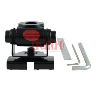 SM400S Stainless Steel Car Radio PL259 Antenna Trunk Lid Hatchback Mount Bracket - Image 1 of 4