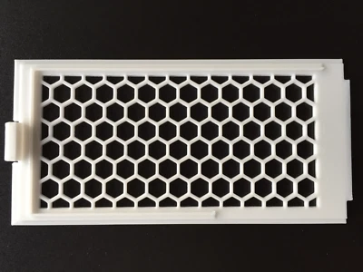 Neue belüftete Amiga 1200 weiße Falltür Memory untere Abdeckung Waben HQ 681 - Bild 1 von 4