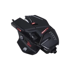 Verbatim R.A.T. 6+ 12000 DPI Optical Adjustable Ergonomic RGB Gaming Mouse Blk - Picture 1 of 3