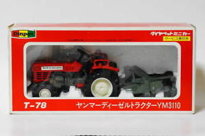 Diapet T-78 Yanmar Tractor YM3110 1/26 Made in Japan
