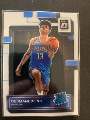 Ousmane Dieng (OKC Thunder) - 2022/23 Optic "Rated Rookie" Card #220 - Image 1 of 2