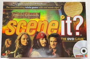 Disney Scene It?  Pirates of the Caribbean, DVD Board Game, 2007 Mattel Sealed - Picture 1 of 3