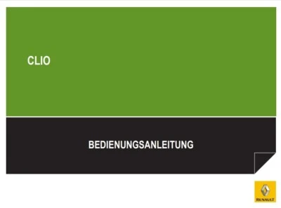Renault Clio 2005-2012 manual de instrucciones alemán - Imagen 1 de 4