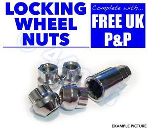 Alloy Wheel Locking Lock Nuts x4 Daihatsu Charade All Models High Strength N2