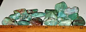 CHRYSOPRASE 4 pietra verde medio cristallo pietra preziosa curativa dalla Russia - Foto 1 di 6