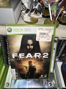 FEAR 2: Project Origin (Xbox 360, 2009) Complete w/ Manual Clean Disc Tested - Picture 1 of 7