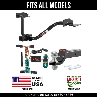 Enganche de remolque Chrysler Pacifica 04-08 cableado de 4 pines bola de 2" se adapta a todas las curtas 2" Foto 1 de 4