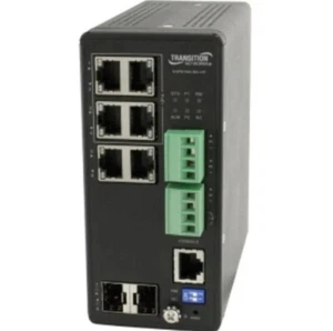 Transition Hardened SISPM1040-362-LRT switch 8 ports 10/100/1000Base-T PoE. AG - Picture 1 of 2