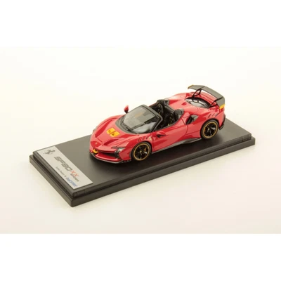 FERRARI SF90 XX SPIDER ROSSO SCUDERIA 1:43 Looksmart Auto Stradali Modellino Nuo - Immagine 1 di 2