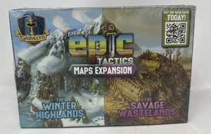 Maps Expansion Tiny Epic Tactics Micro Board Game Gamelyn TETME01 Savage Winter - Picture 1 of 4