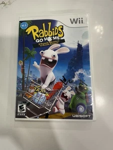 Rabbids Go Home A Comedy Adventure Para Nintendo Wii Completo Con Manual - Imagen 1 de 2