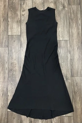 Jean Paul Gaultier Black Sleeveless Midi Dress Size 10 - Image 1 of 4