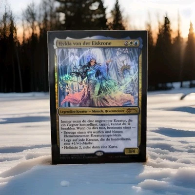 Magic the Gathering Hylda von der Eiskrone Dokomi GER Promo MTG Foil DE - Bild 1 von 4