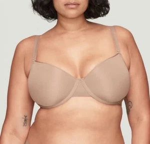 Cuup The Demi Spacer Bra In Taupe SZ 32E NWOT - Picture 1 of 4